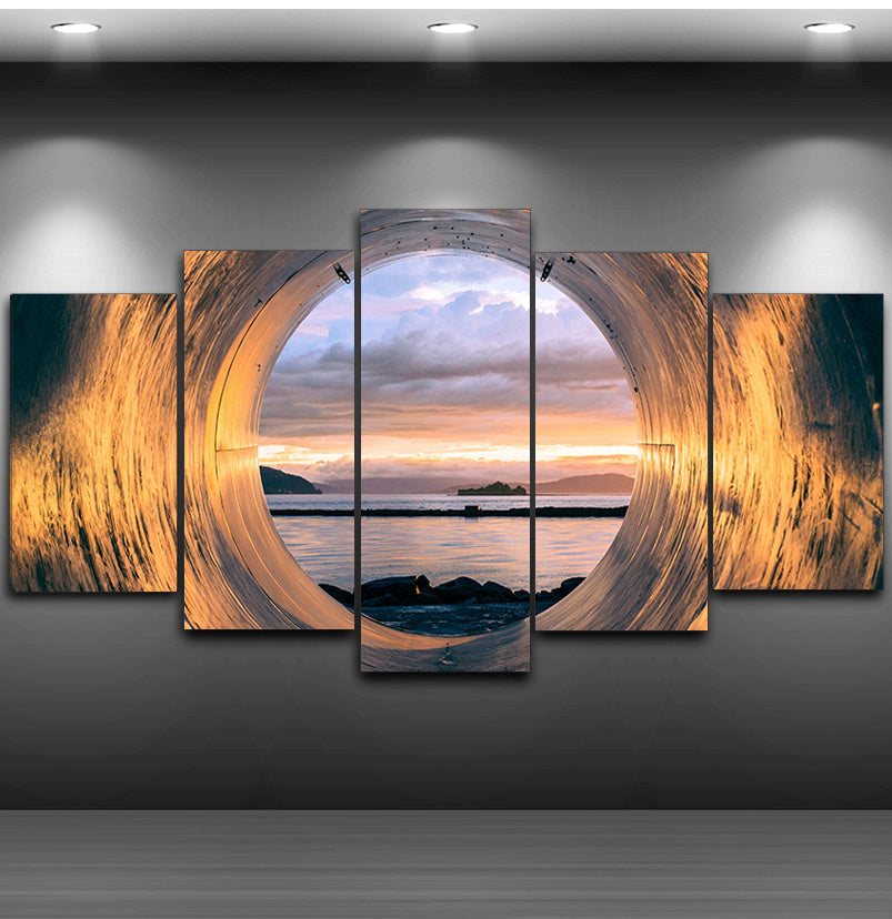 Sunset Seascape Canvas Art