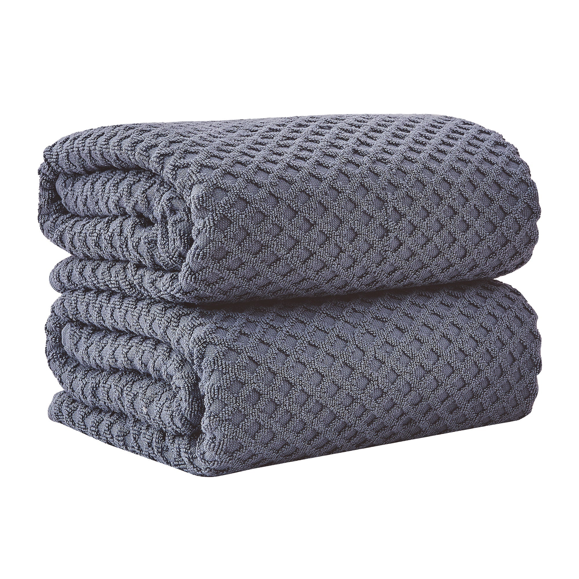 Cotton Diamond Bath Towel Set - Grayson Collection