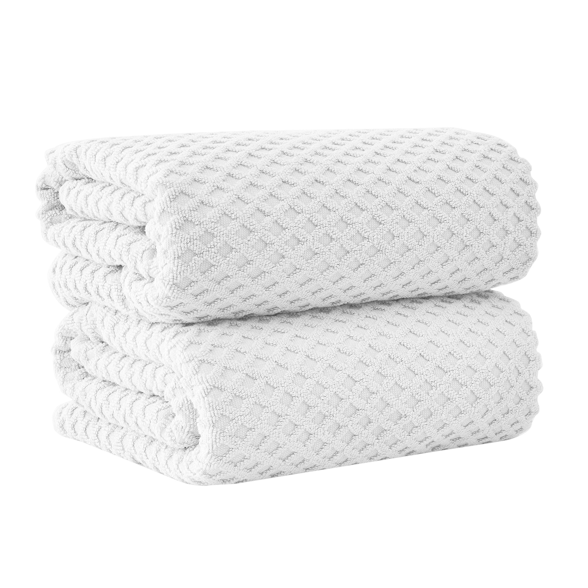 Cotton Diamond Bath Towel Set - Grayson Collection