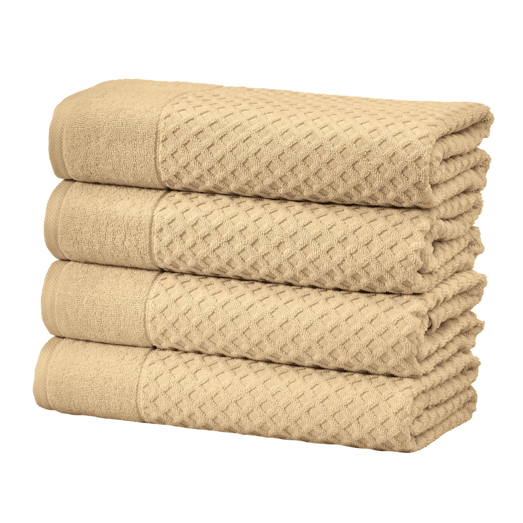 Cotton Diamond Bath Towel Set - Grayson Collection