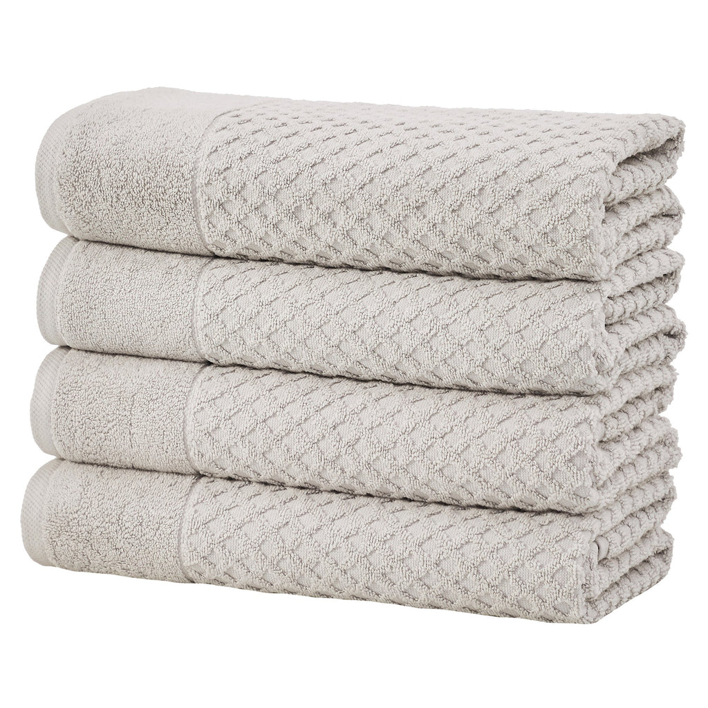 Cotton Diamond Bath Towel Set - Grayson Collection