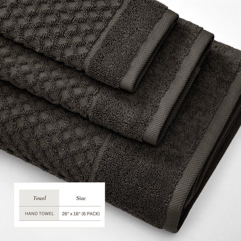 Cotton Diamond Bath Towel Set - Grayson Collection