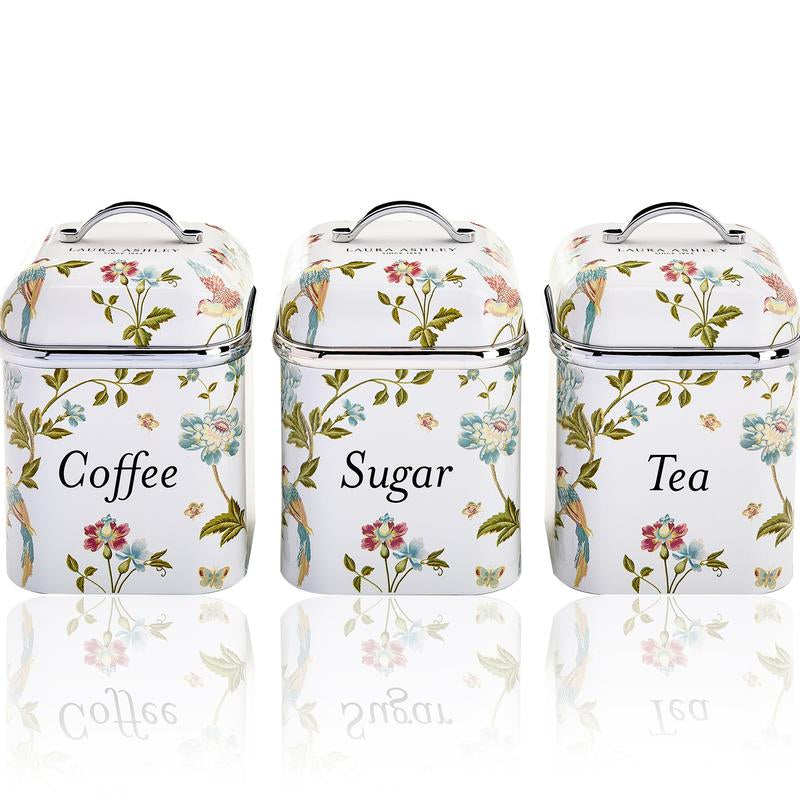 Laura Ashley 3Pc Canister Set