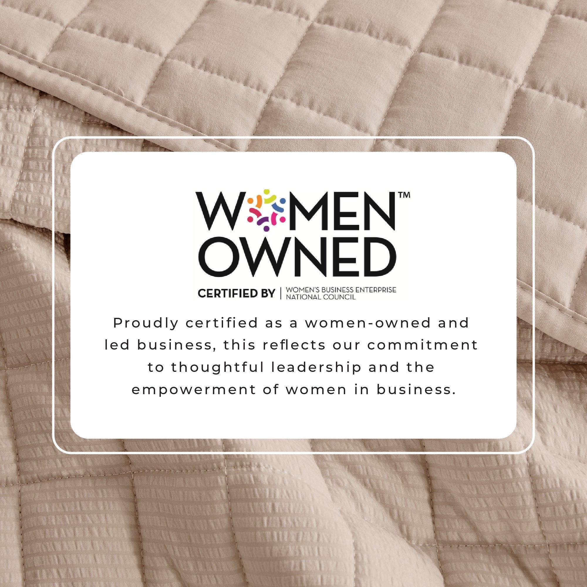 Box-Stitched Quilt Set - Seersucker Collection