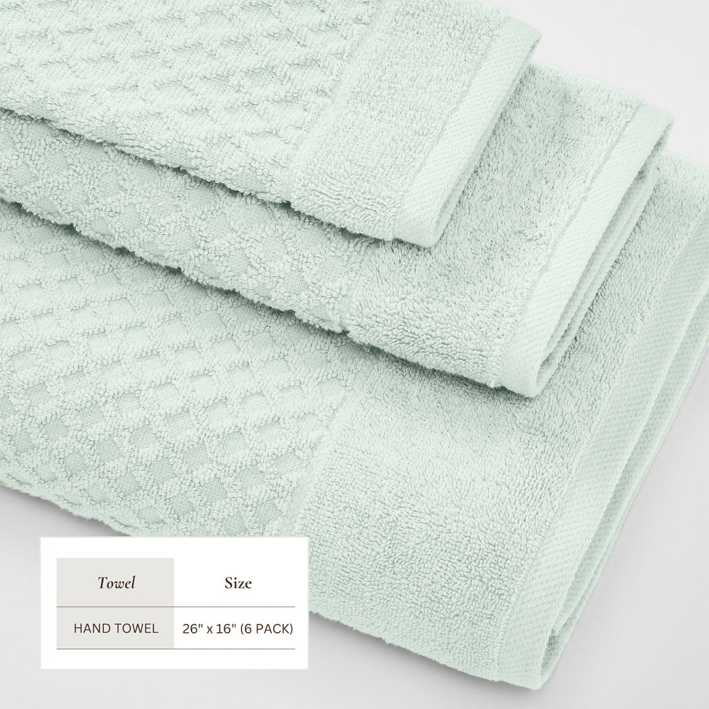 Cotton Diamond Bath Towel Set - Grayson Collection