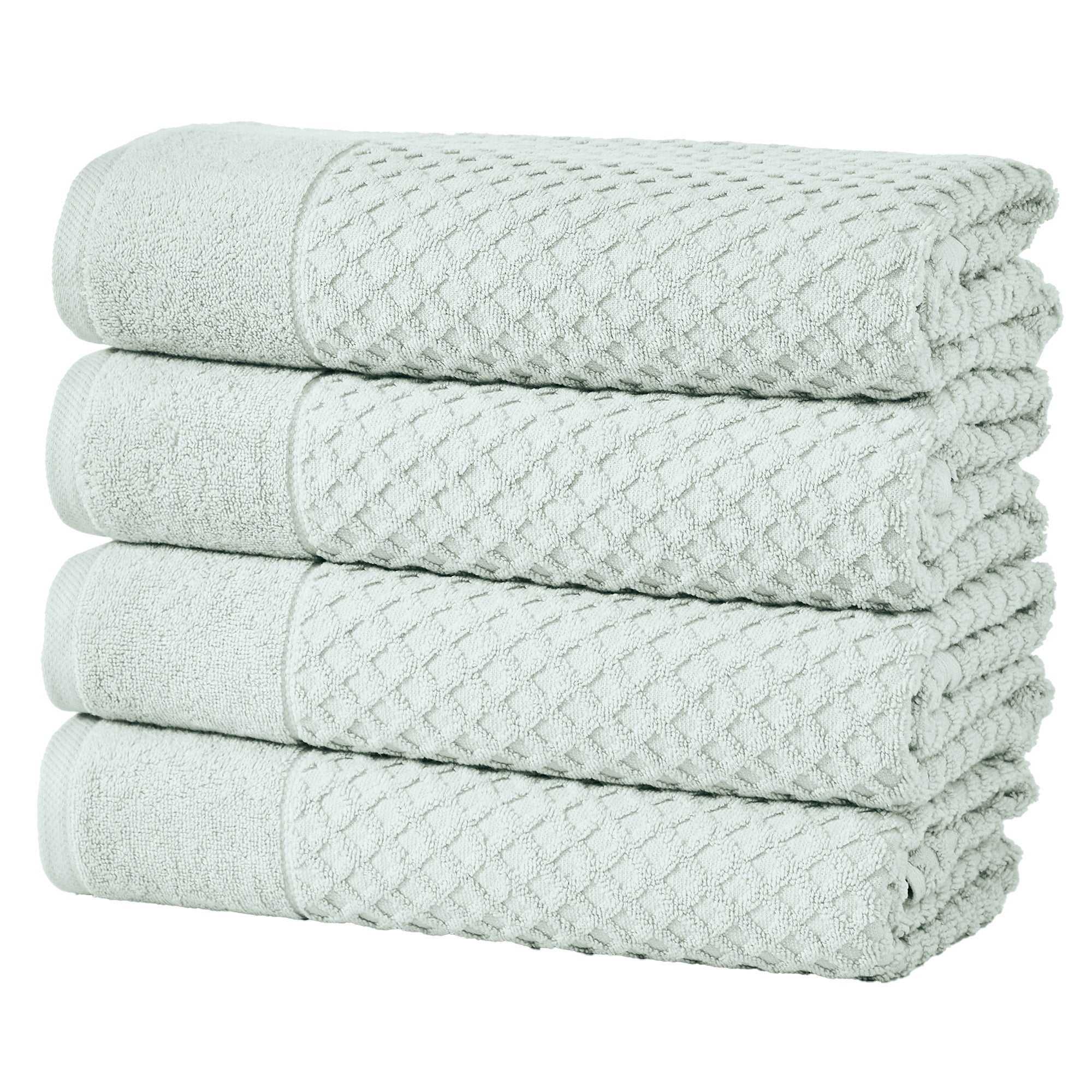 Cotton Diamond Bath Towel Set - Grayson Collection
