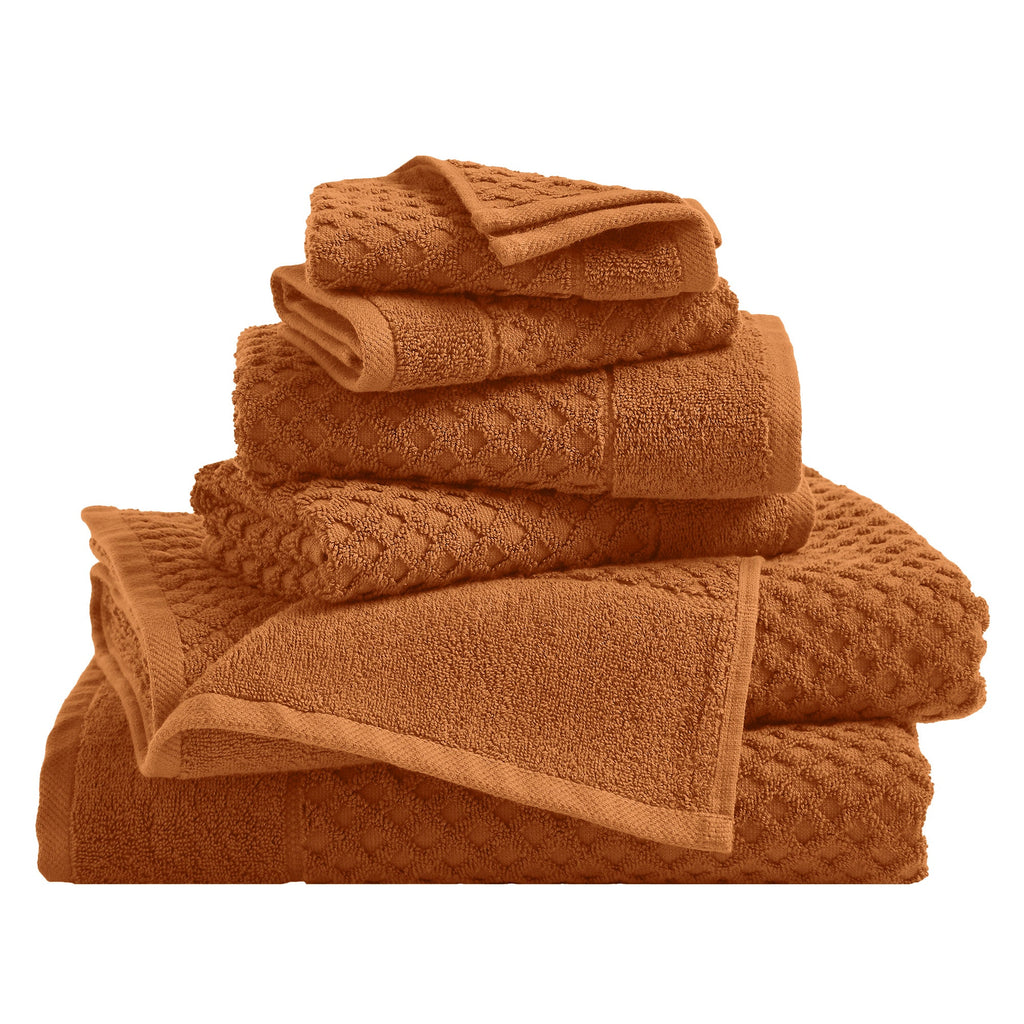 Cotton Diamond Bath Towel Set - Grayson Collection