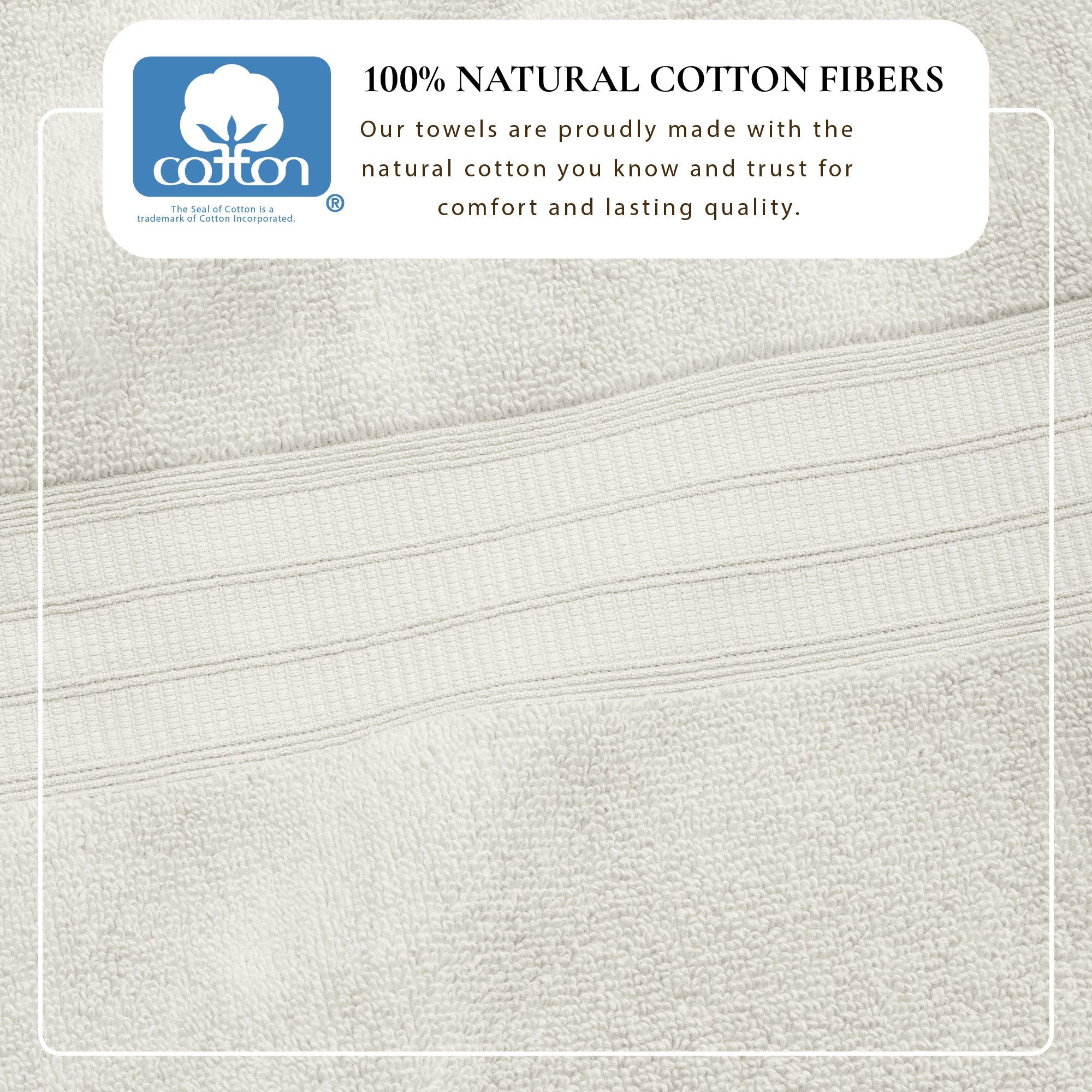 Cotton Premium Bath Towel Set - Chiara Collection