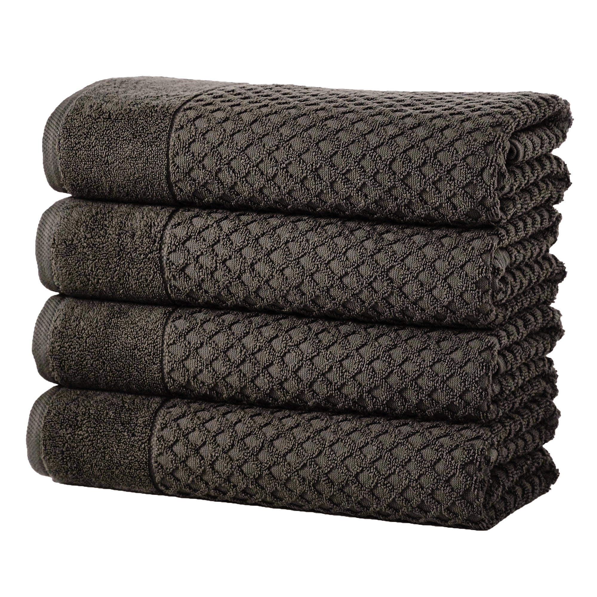Cotton Diamond Bath Towel Set - Grayson Collection