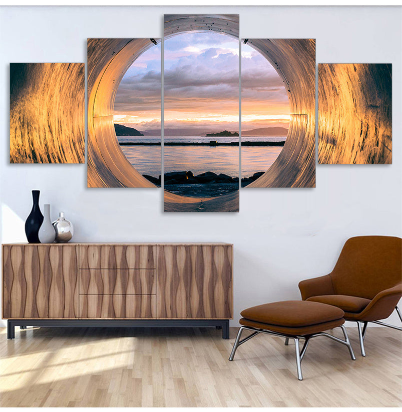 Sunset Seascape Canvas Art