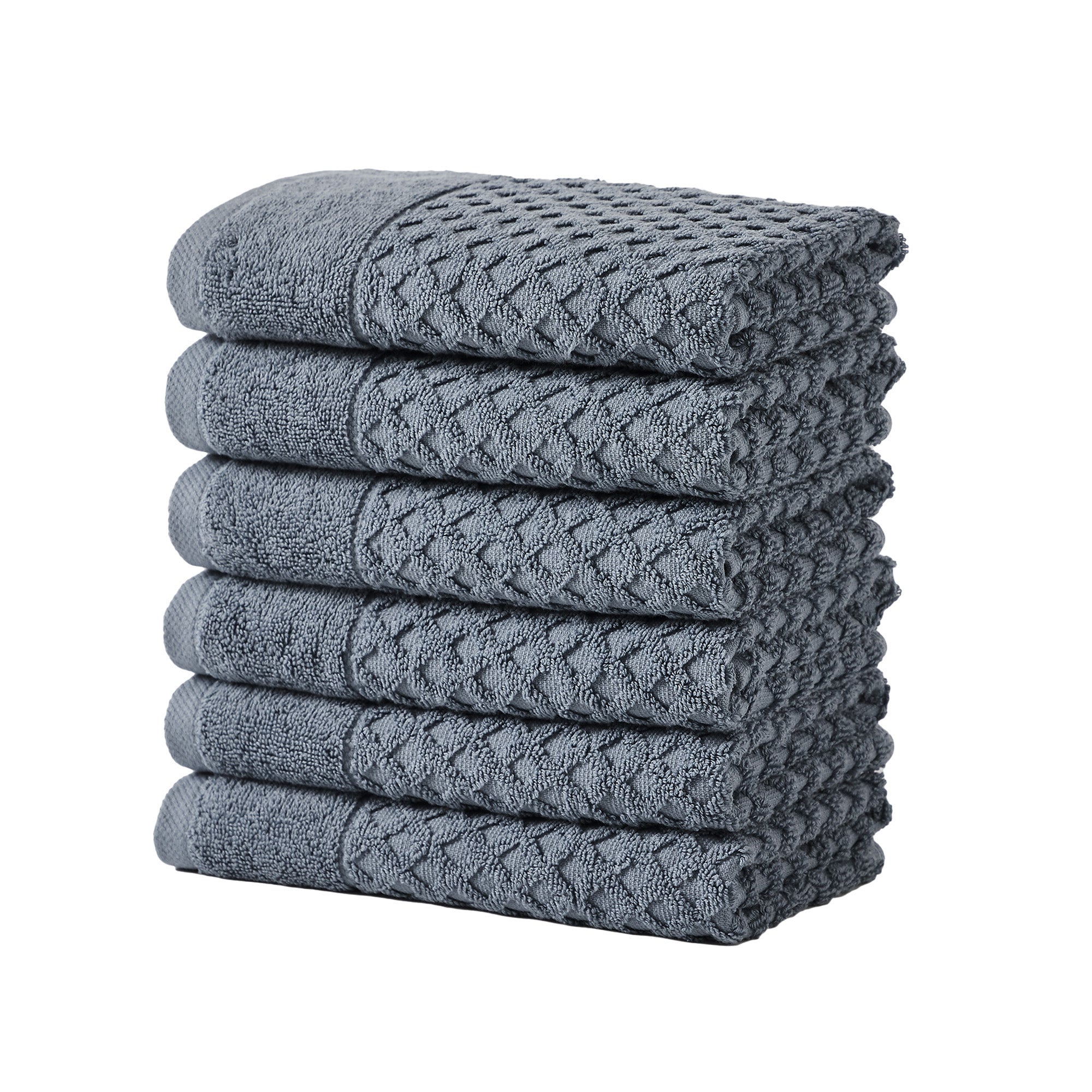 Cotton Diamond Bath Towel Set - Grayson Collection