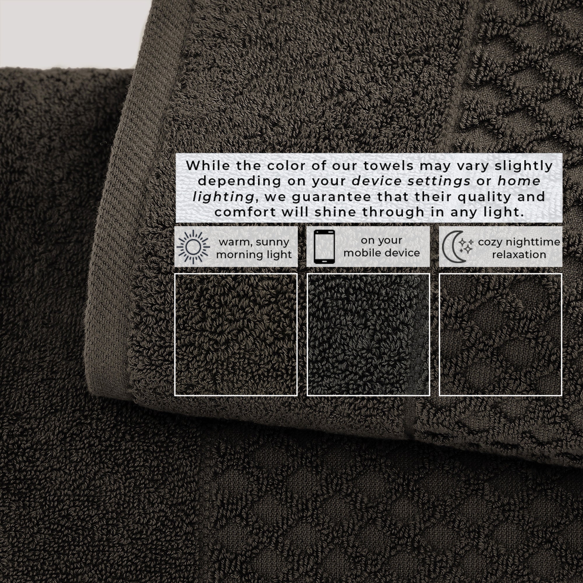 Cotton Diamond Bath Towel Set - Grayson Collection