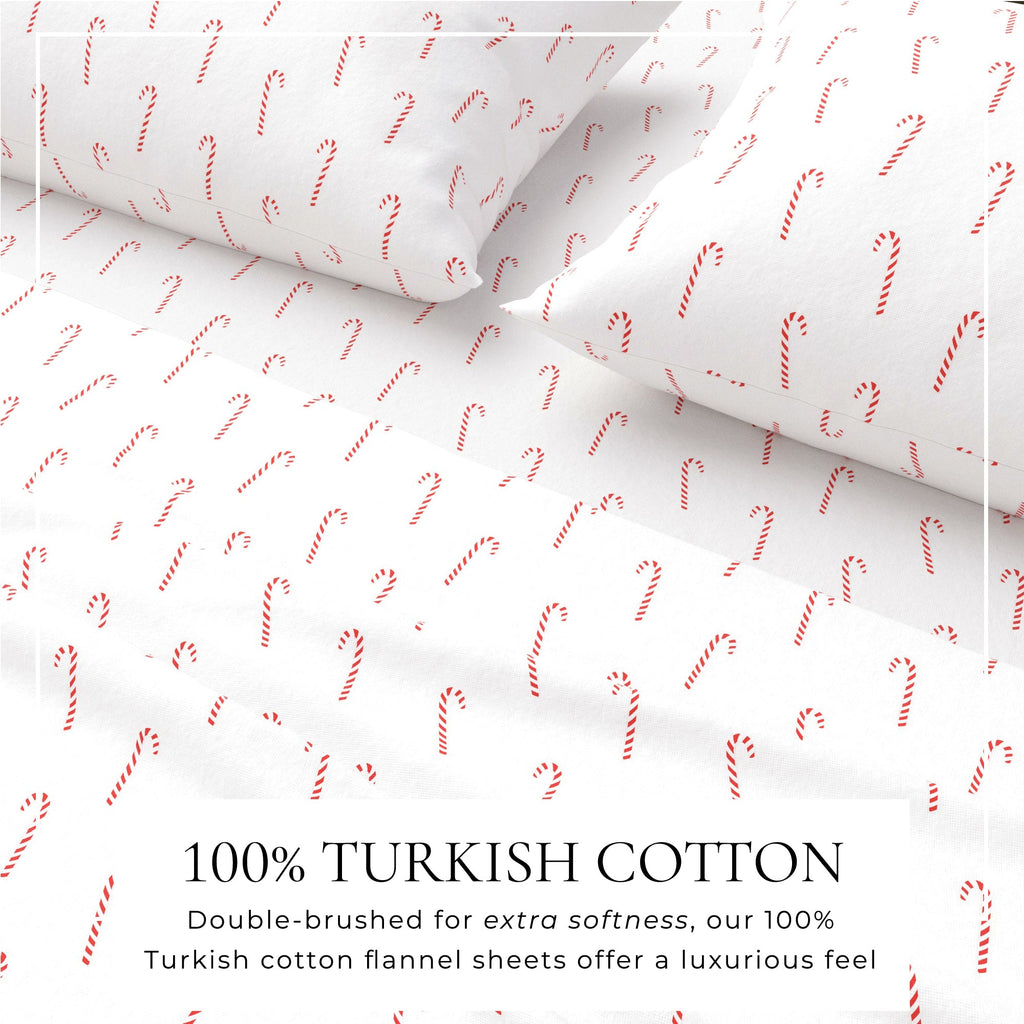 Turkish Cotton Flannel Sheet Sets - Boulder Collection