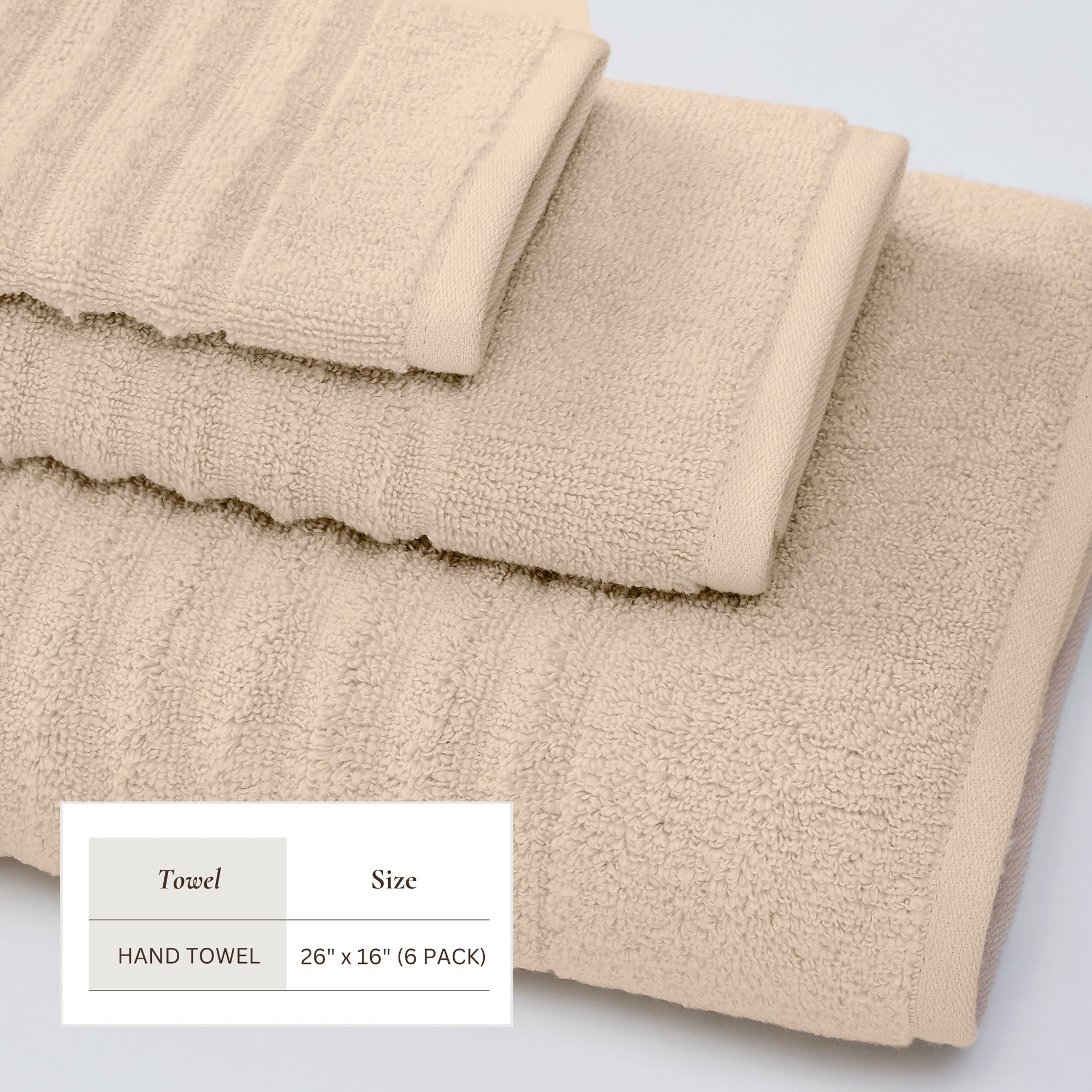 Combed Cotton Bath Towel Set - Karina Collection