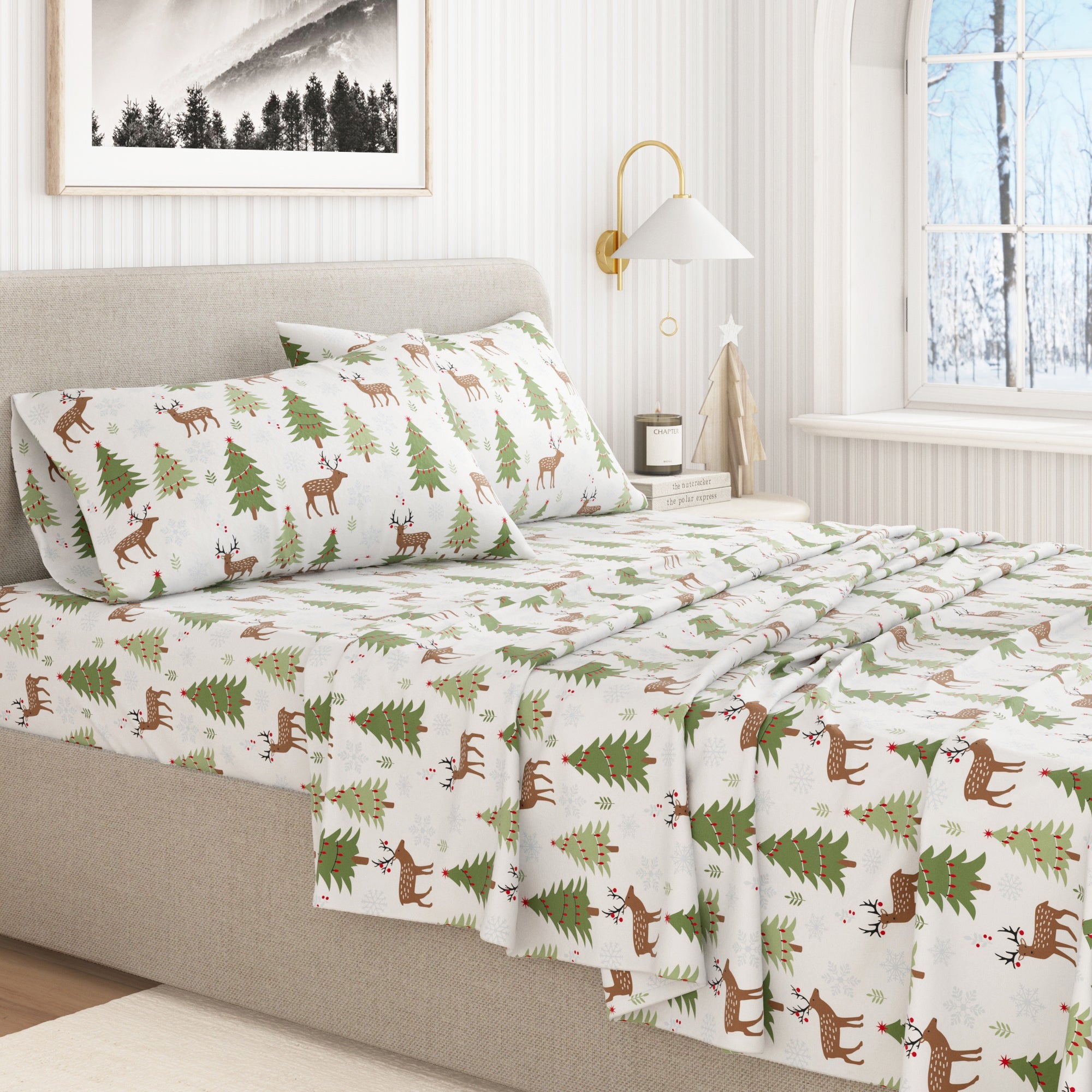 Turkish Cotton Flannel Sheet Sets - Boulder Collection