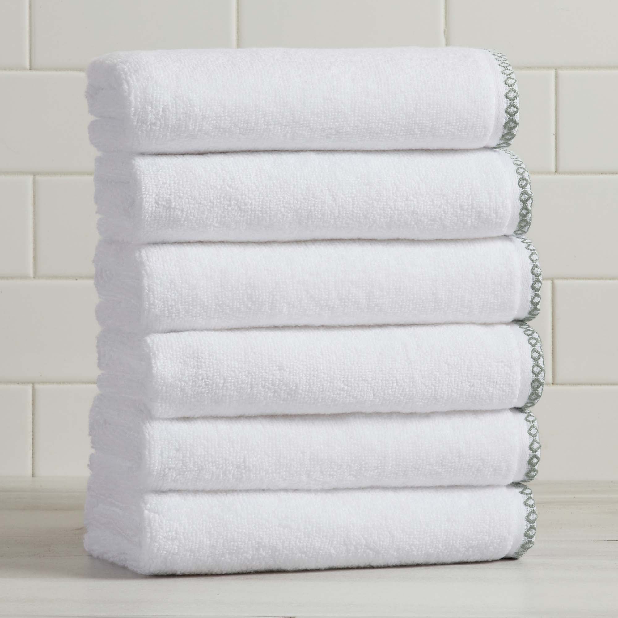 Cotton Border-Stitched Set - Valery Collection