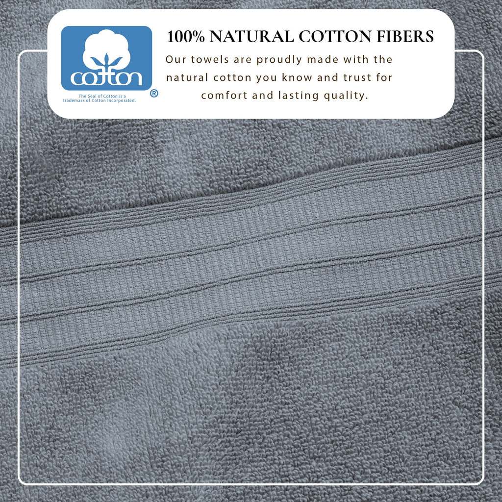 Cotton Premium Bath Towel Set - Chiara Collection
