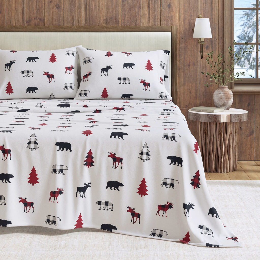 Turkish Cotton Flannel Sheet Sets - Boulder Collection