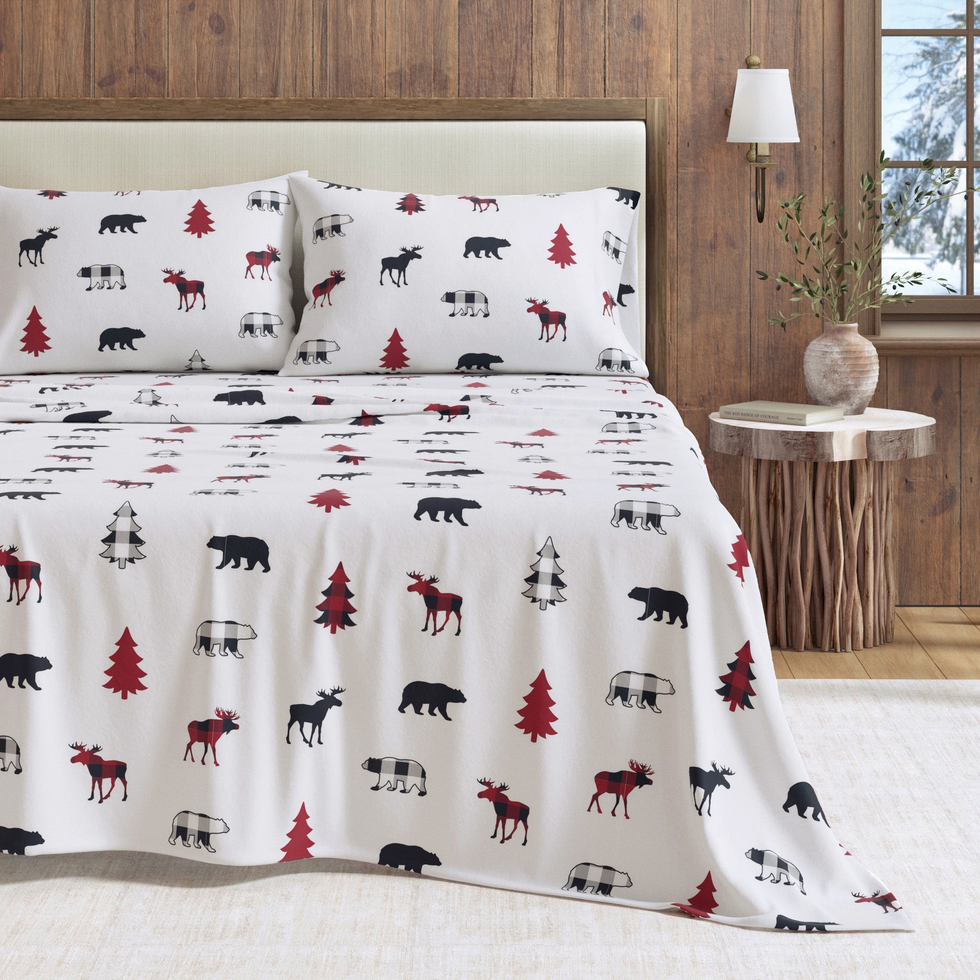 Turkish Cotton Flannel Sheet Sets - Boulder Collection