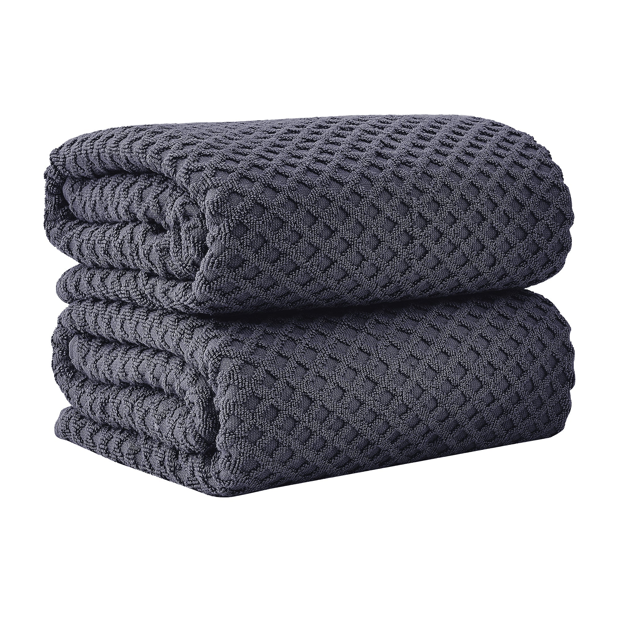 Cotton Diamond Bath Towel Set - Grayson Collection