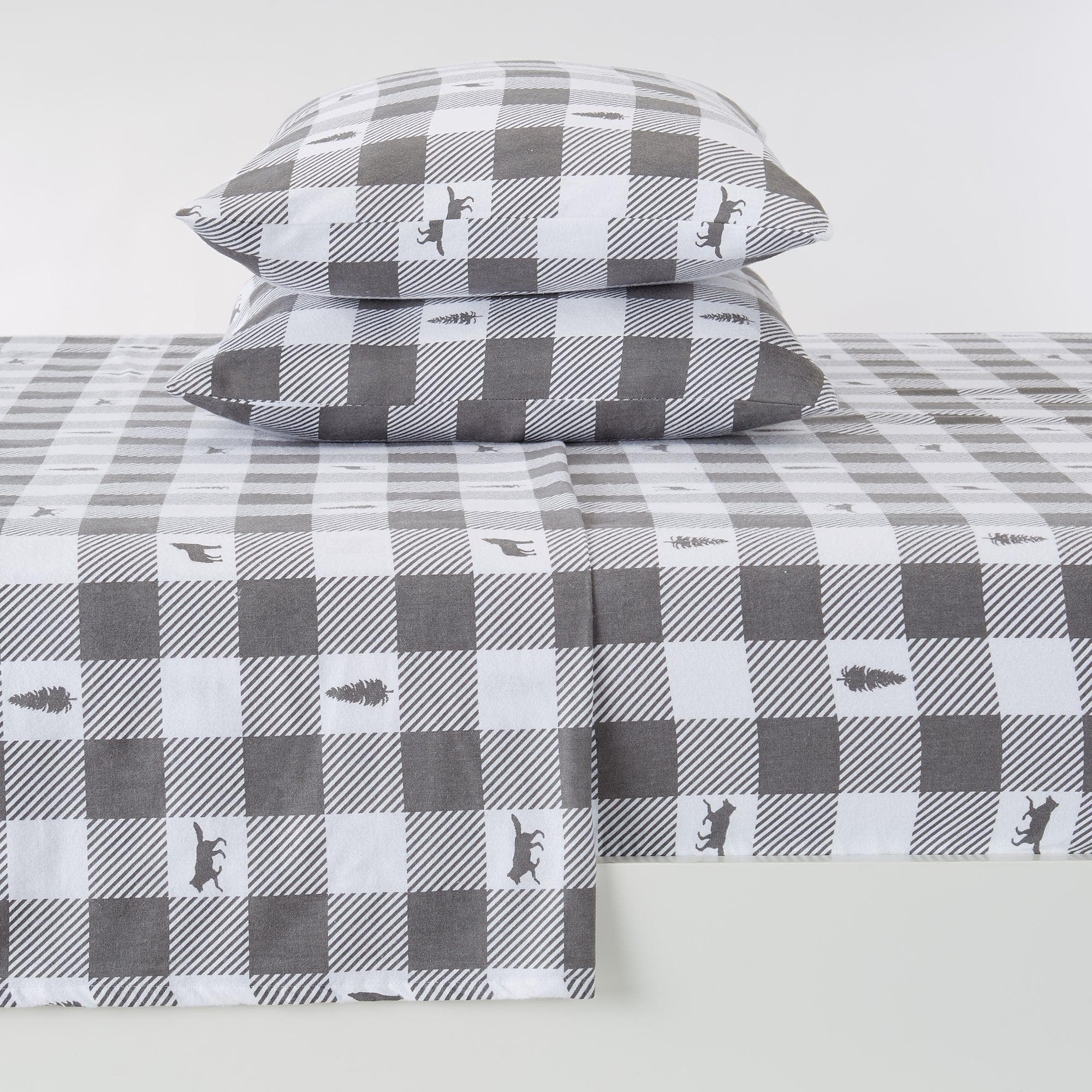 Turkish Cotton Flannel Sheet Sets - Boulder Collection