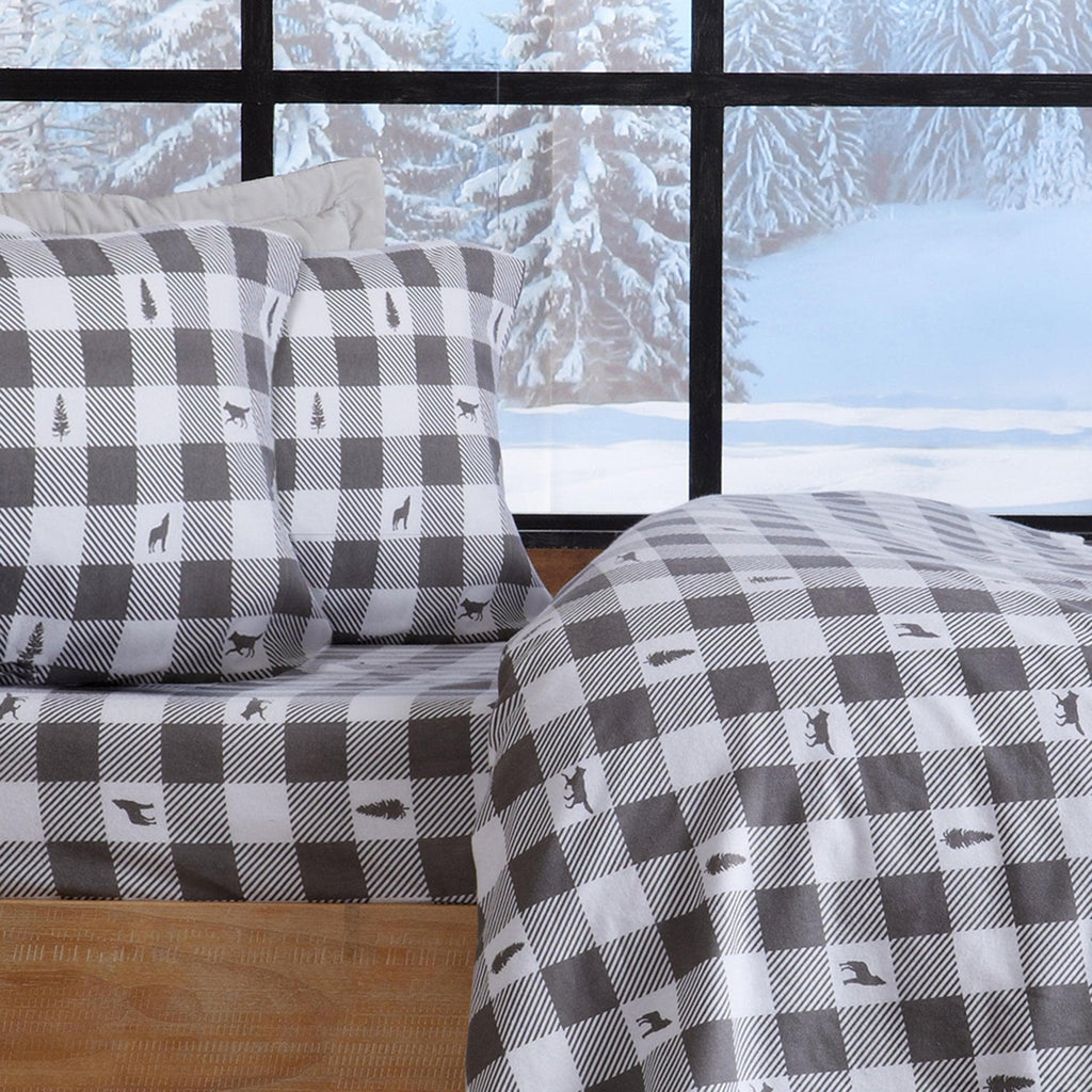 Turkish Cotton Flannel Sheet Sets - Boulder Collection