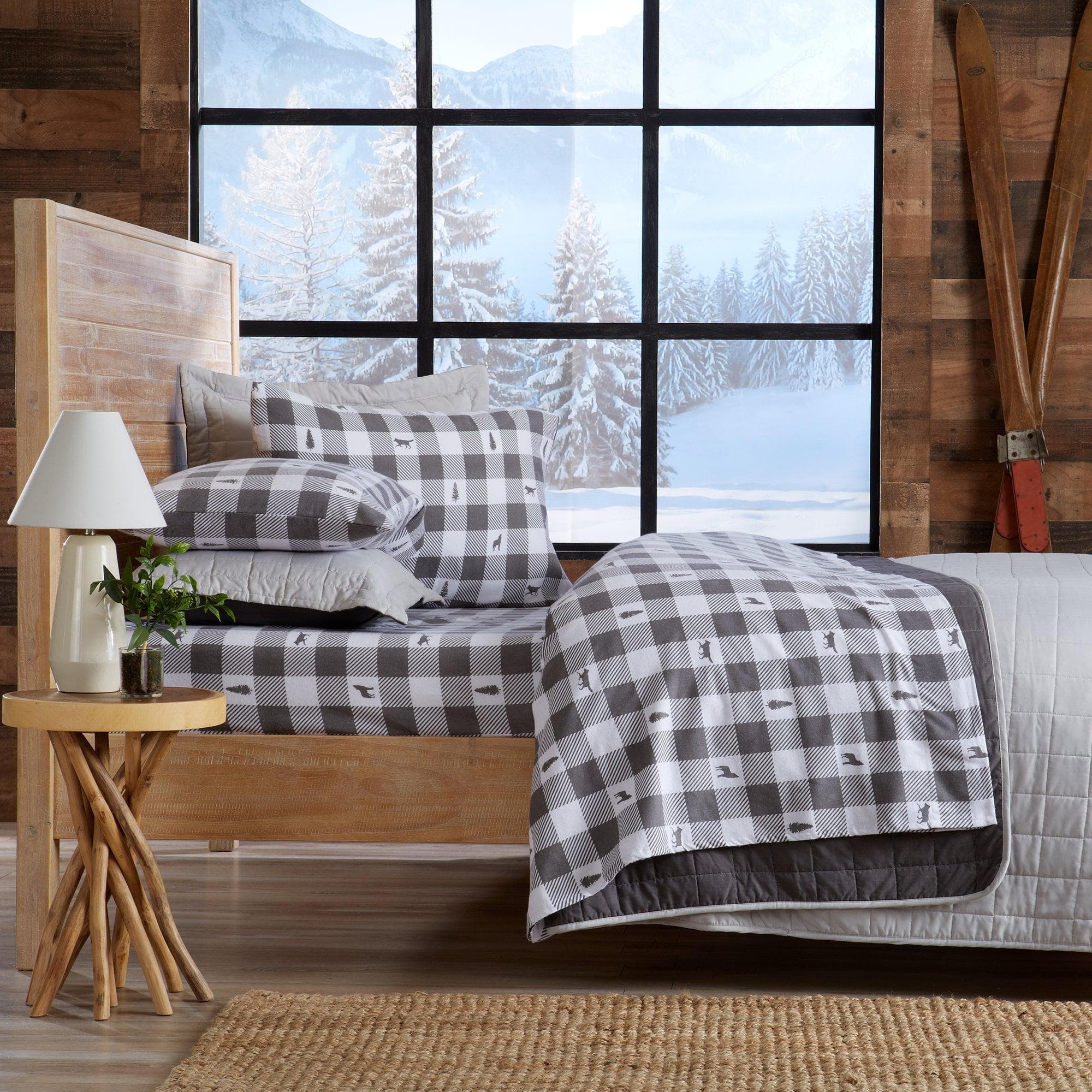 Turkish Cotton Flannel Sheet Sets - Boulder Collection