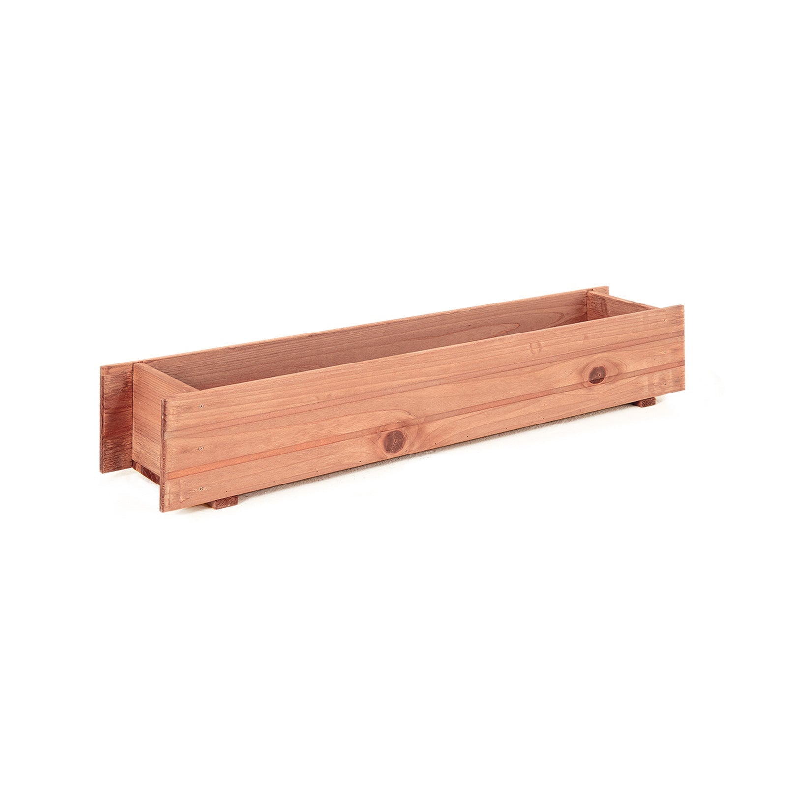 Light Wood Decorative Garden Bed