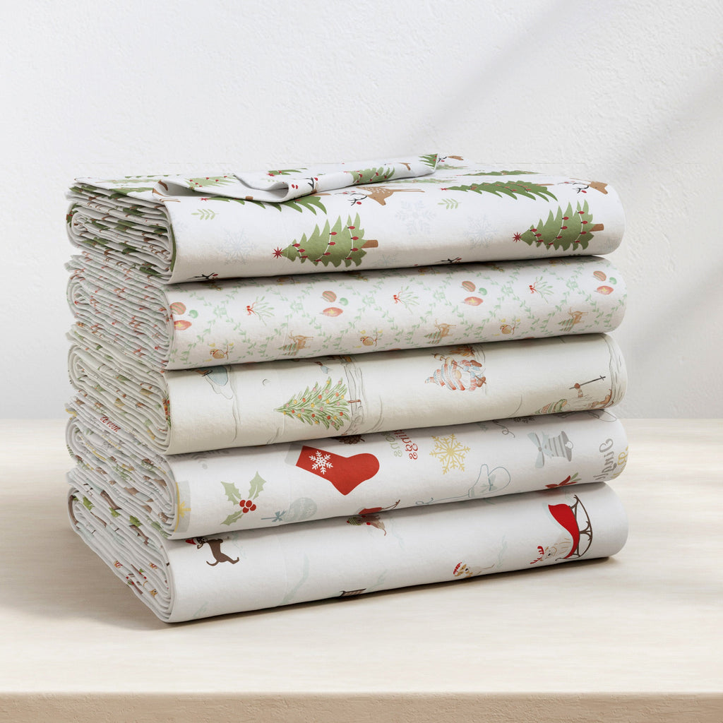 Turkish Cotton Flannel Sheet Sets - Boulder Collection