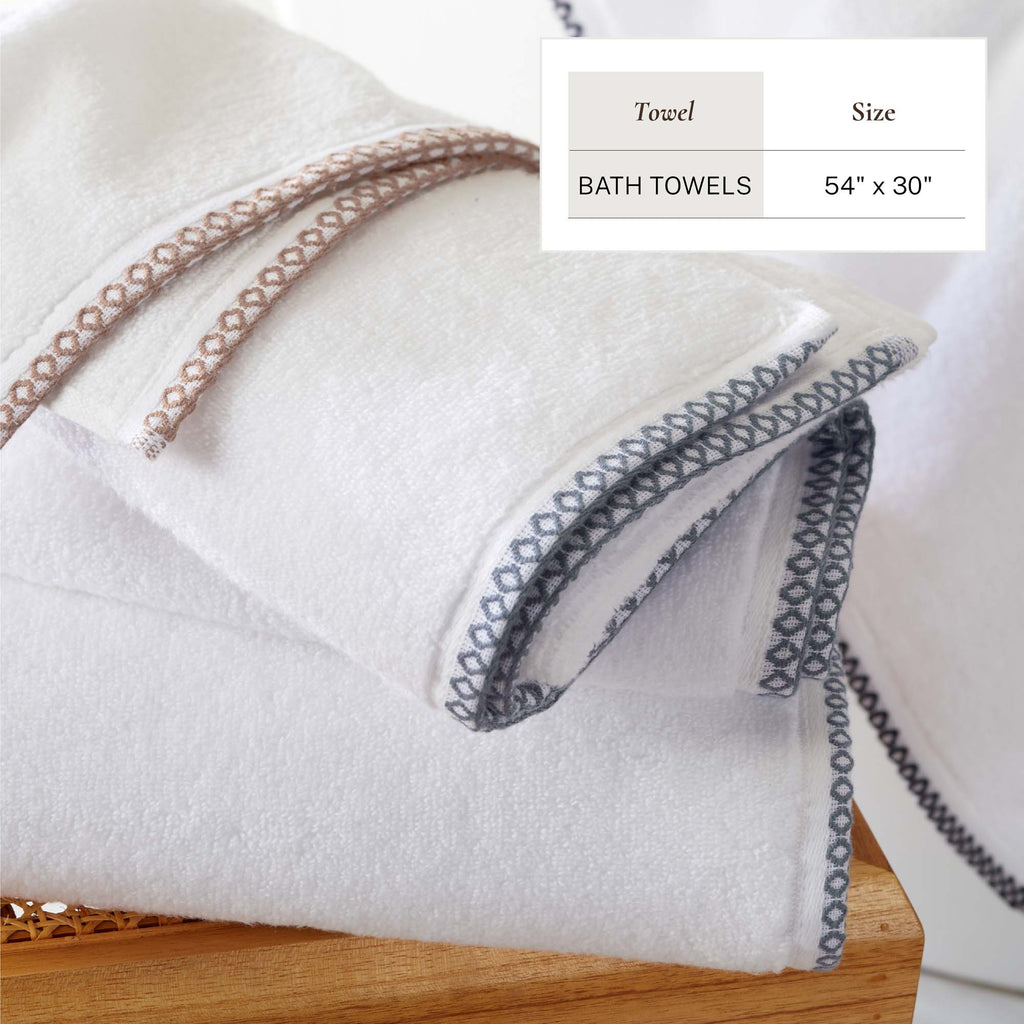 Cotton Border-Stitched Set - Valery Collection