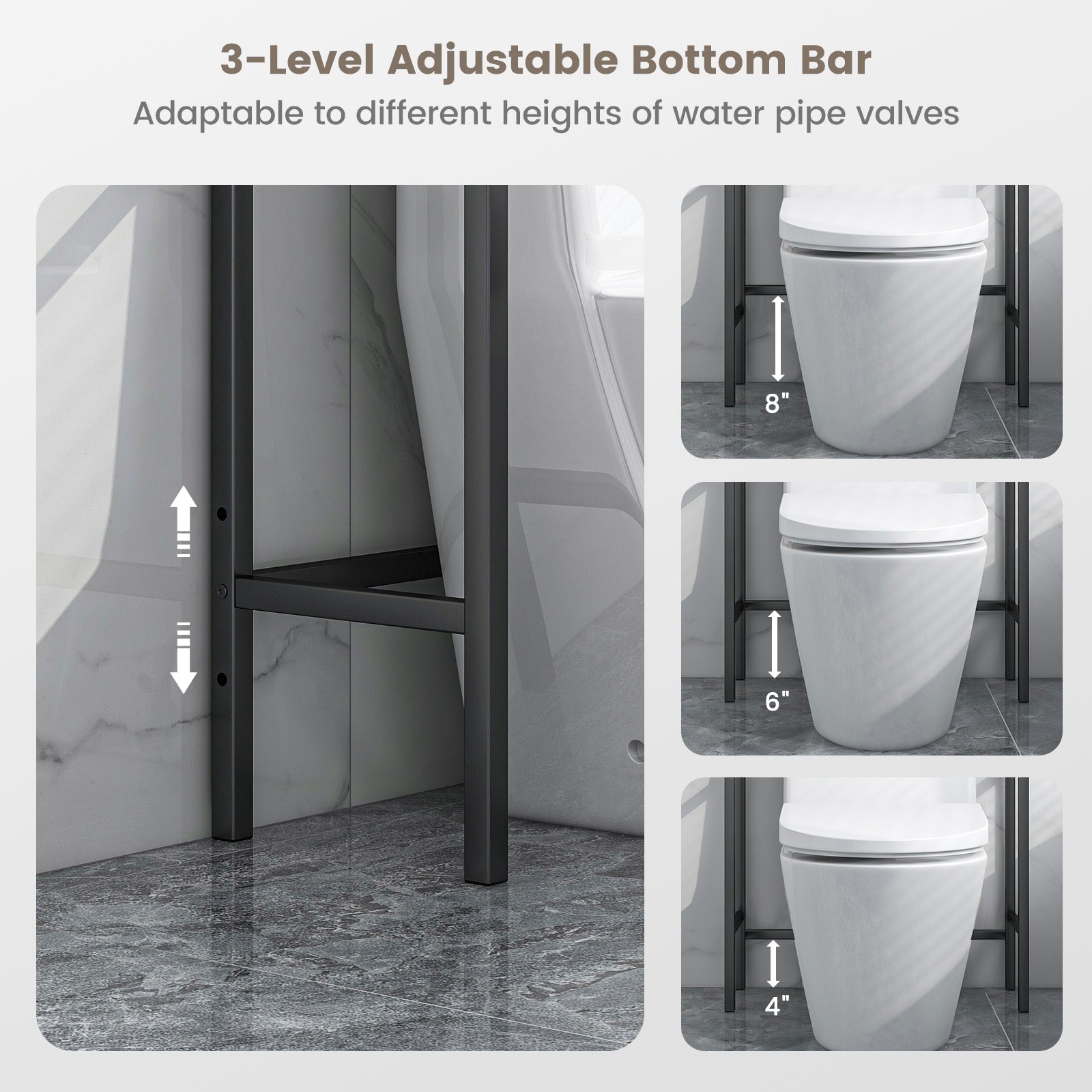 3-Tier Bathroom Space Saver
