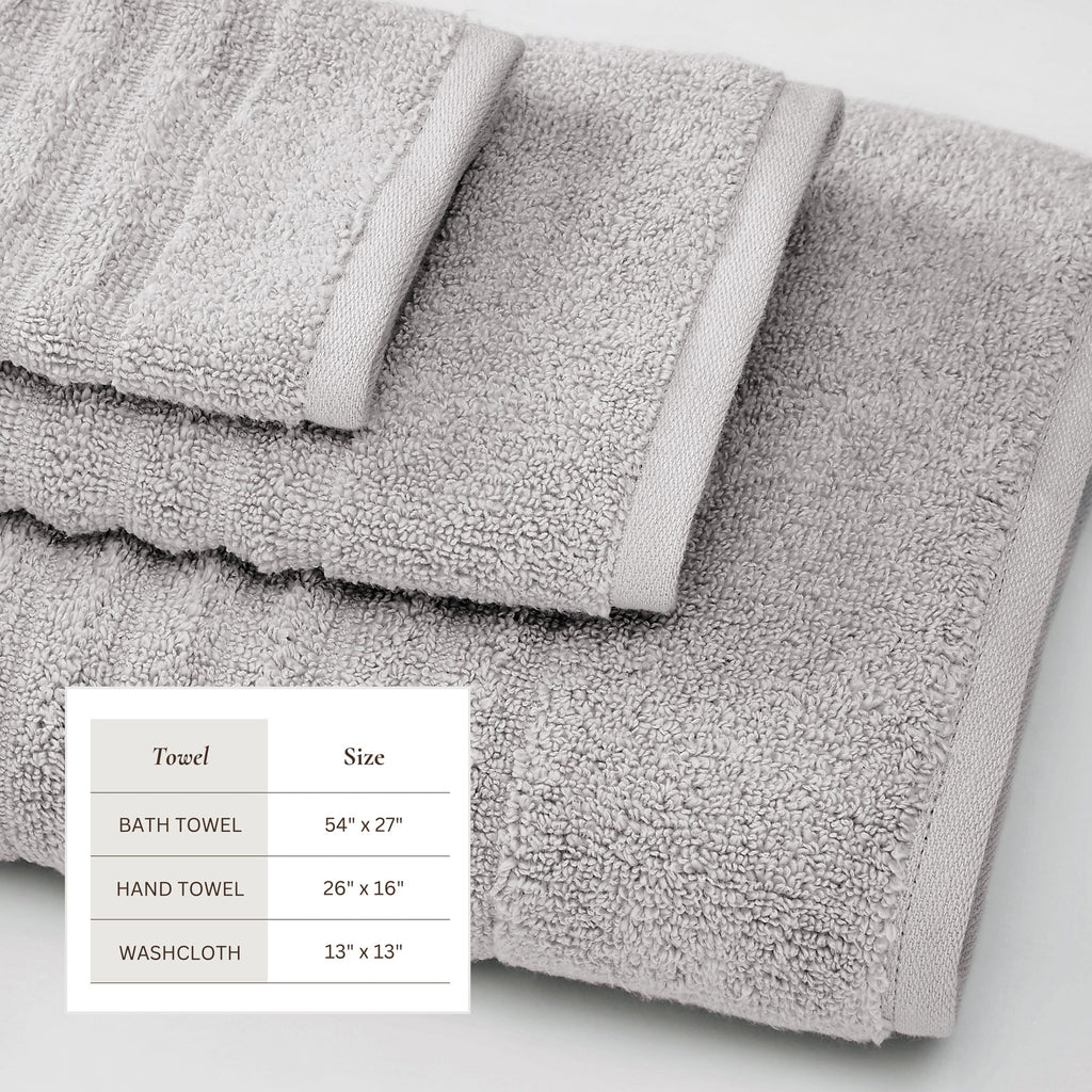 Combed Cotton Bath Towel Set - Karina Collection