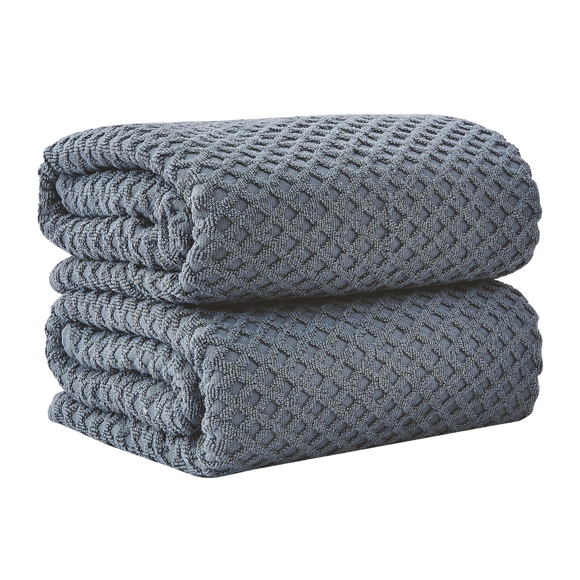 Cotton Diamond Bath Towel Set - Grayson Collection