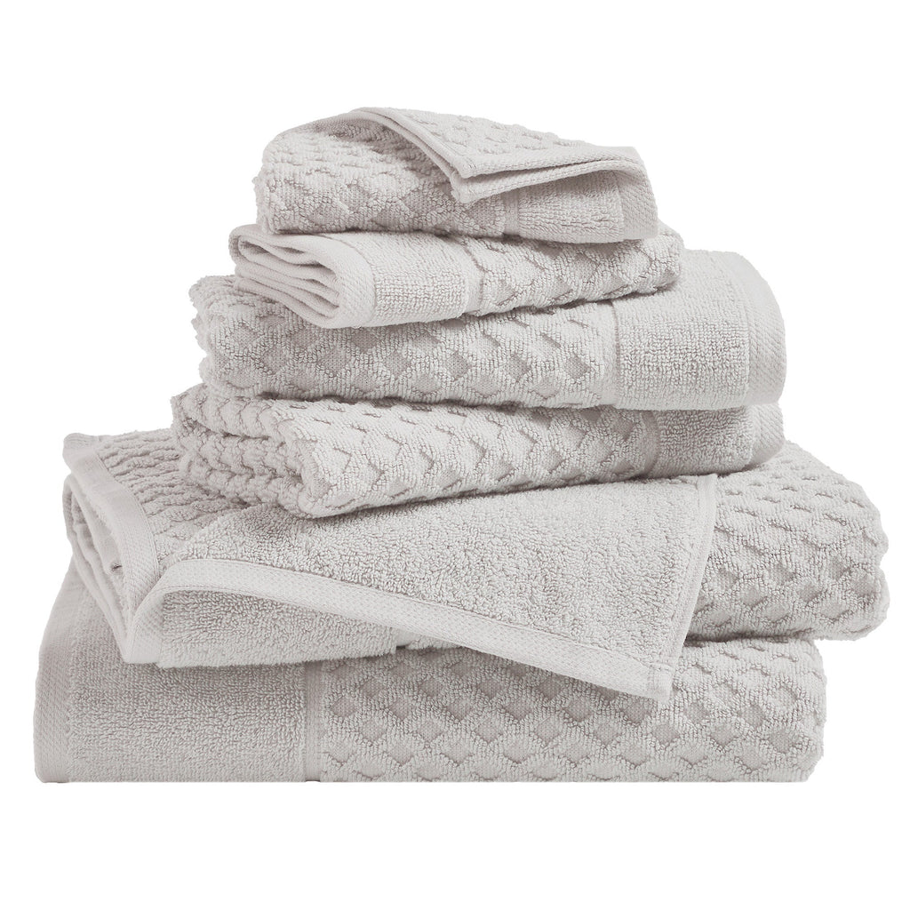 Cotton Diamond Bath Towel Set - Grayson Collection