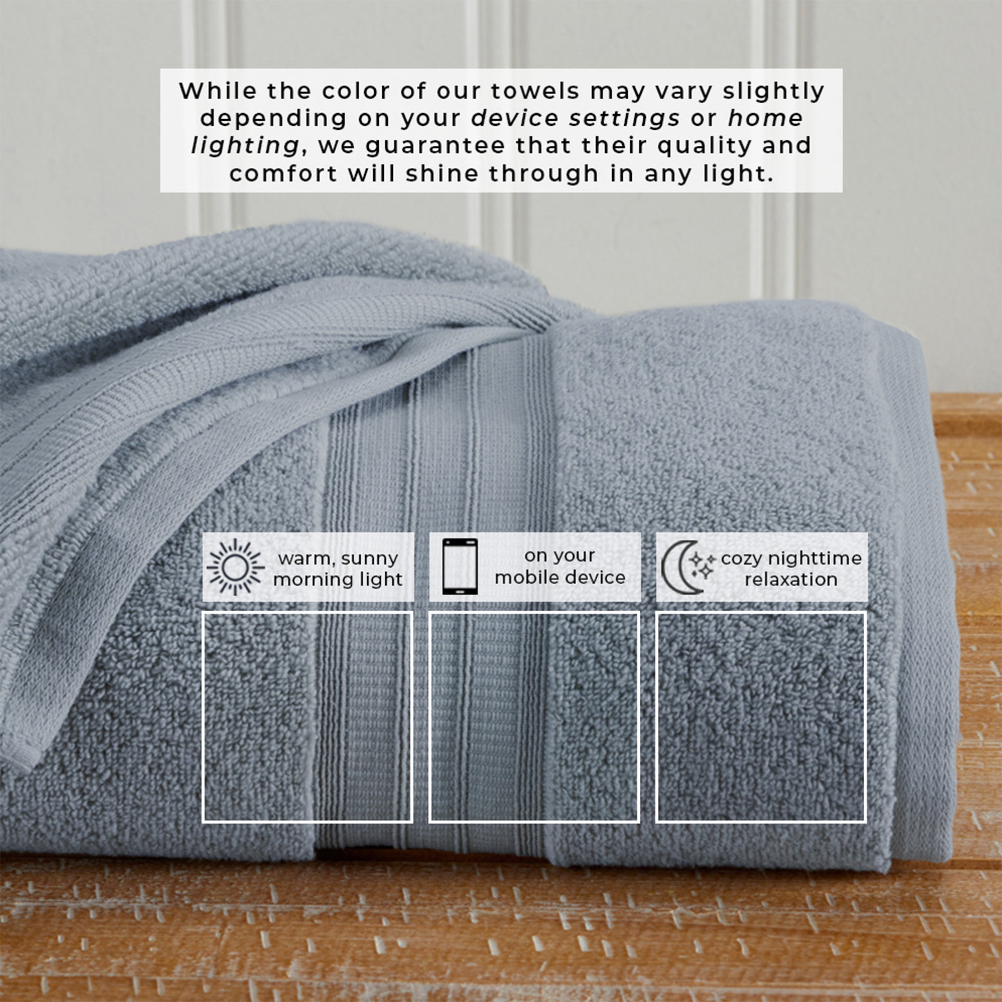 Cotton Premium Bath Towel Set - Chiara Collection