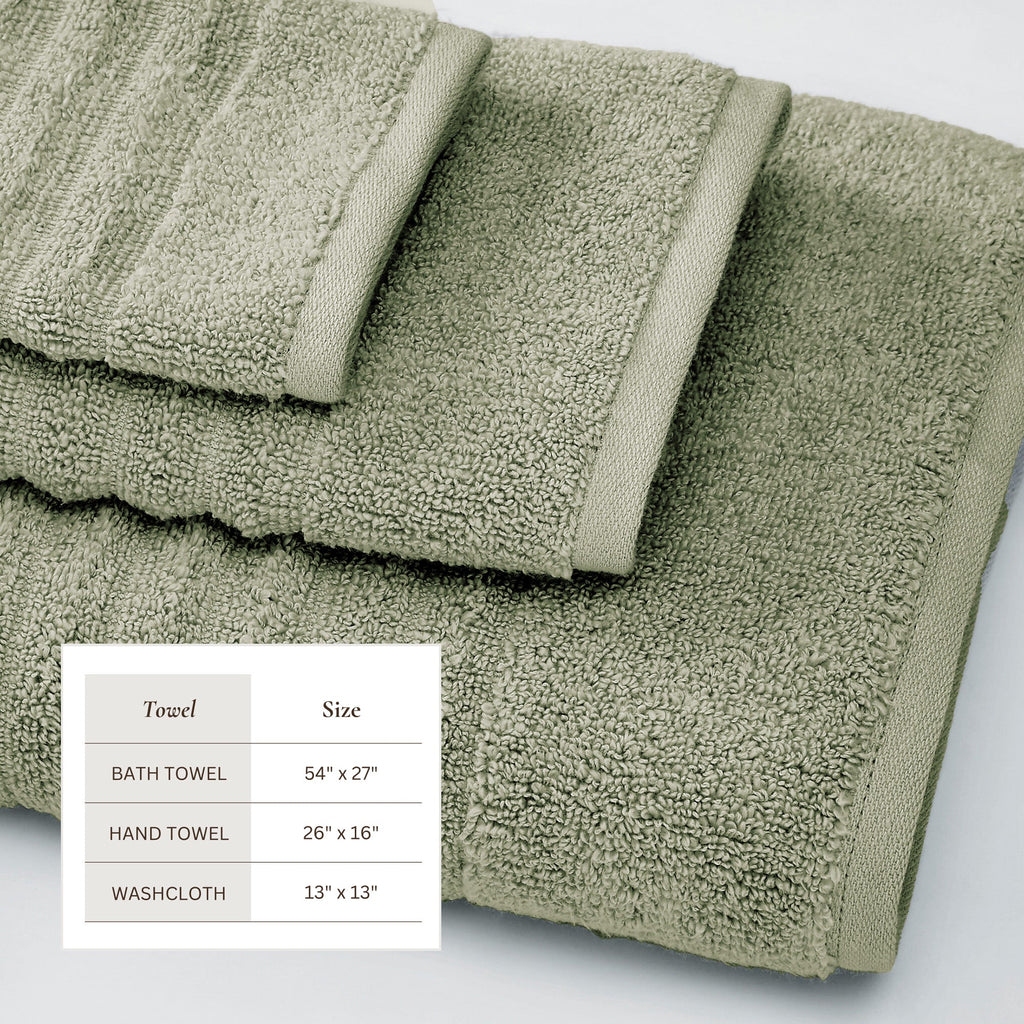 Combed Cotton Bath Towel Set - Karina Collection