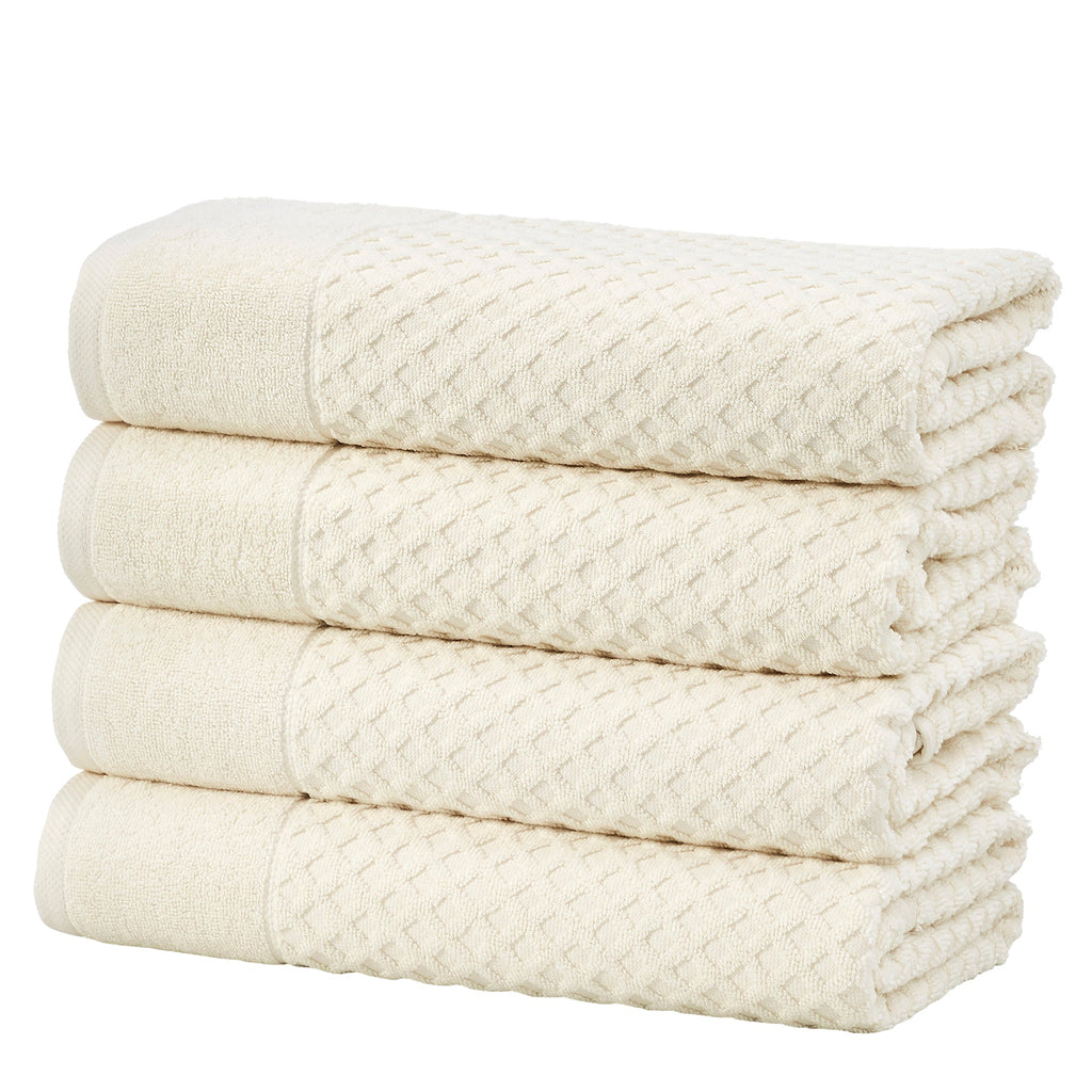 Cotton Diamond Bath Towel Set - Grayson Collection