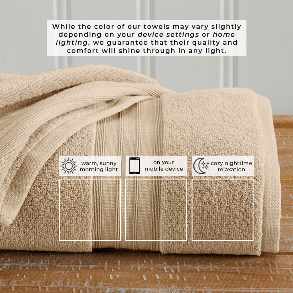 Cotton Premium Bath Towel Set - Chiara Collection