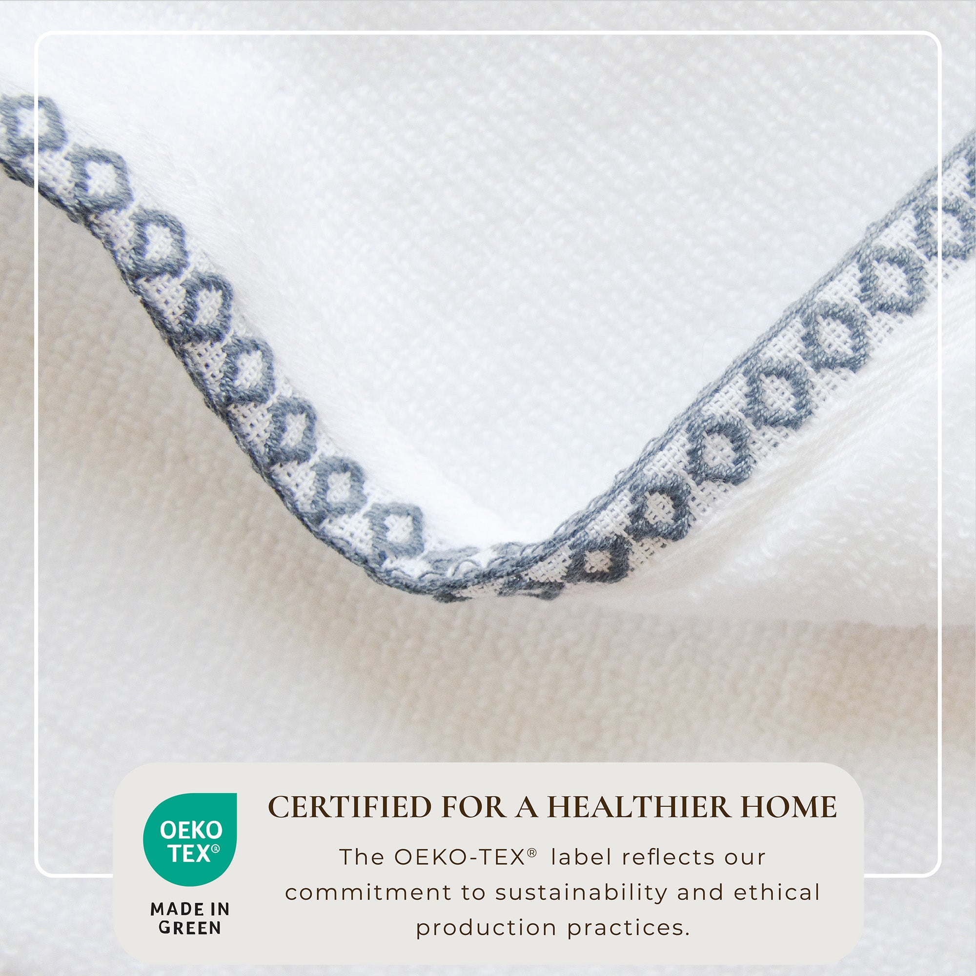 Cotton Border-Stitched Set - Valery Collection