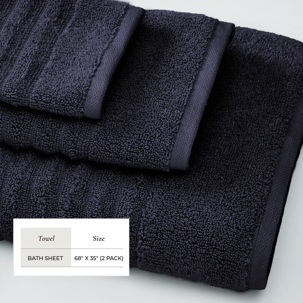 Combed Cotton Bath Towel Set - Karina Collection