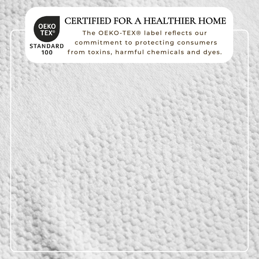 Woven Texture Bath Towel Set - Marbella Collection