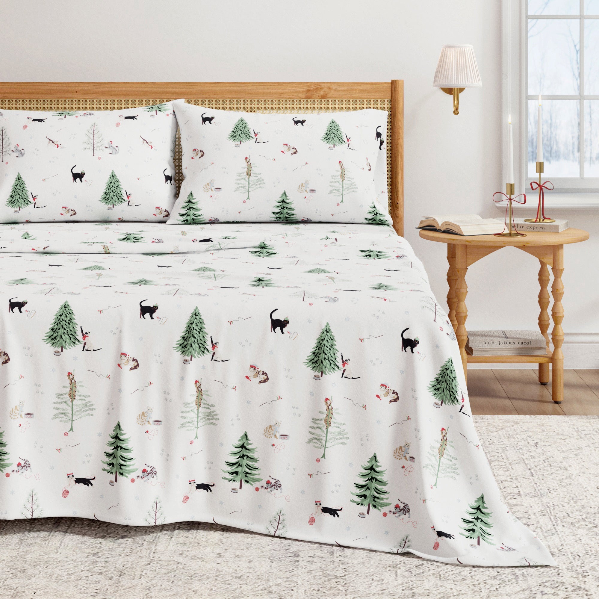 Turkish Cotton Flannel Sheet Sets - Boulder Collection
