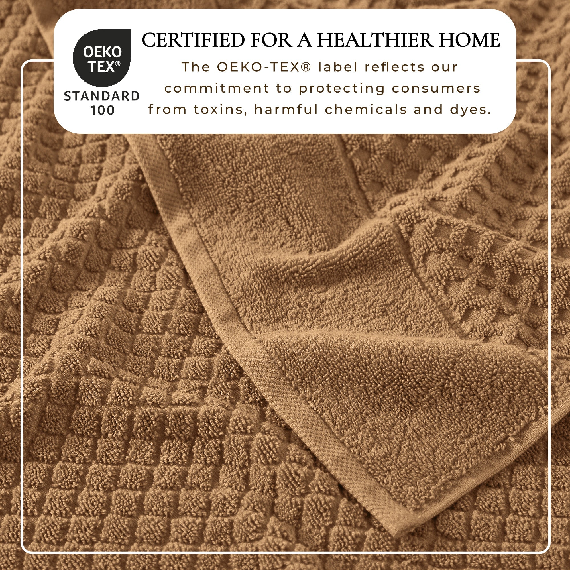 Cotton Diamond Bath Towel Set - Grayson Collection