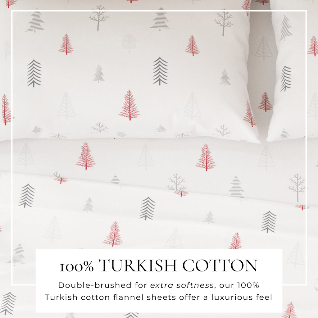 Turkish Cotton Flannel Sheet Sets - Boulder Collection