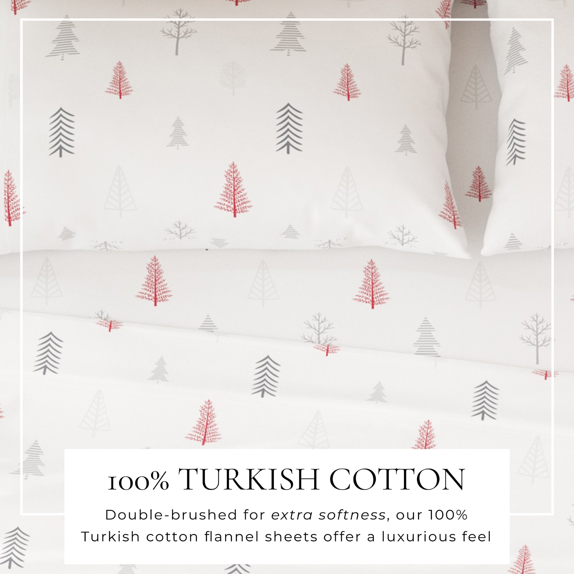 Turkish Cotton Flannel Sheet Sets - Boulder Collection