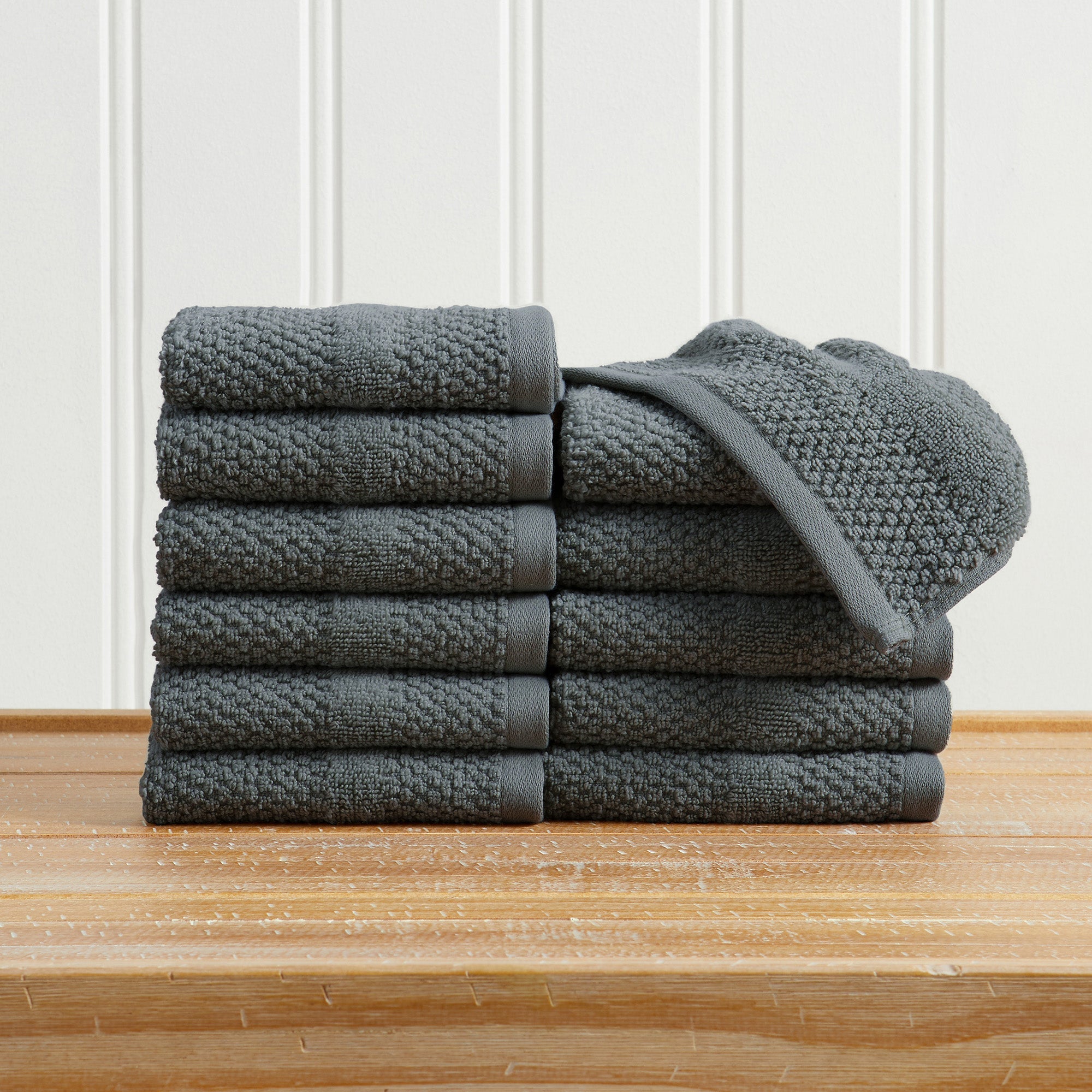 Woven Texture Bath Towel Set - Marbella Collection