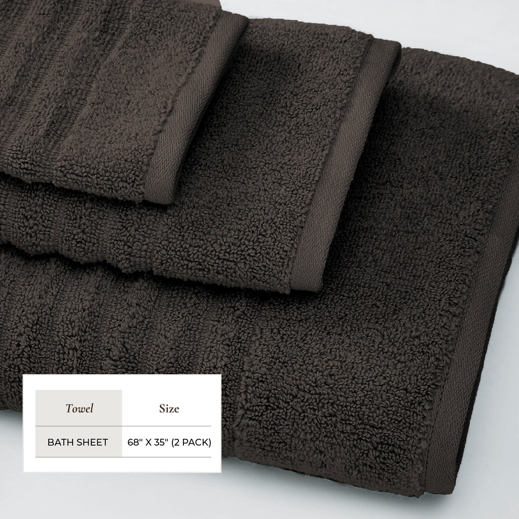 Combed Cotton Bath Towel Set - Karina Collection