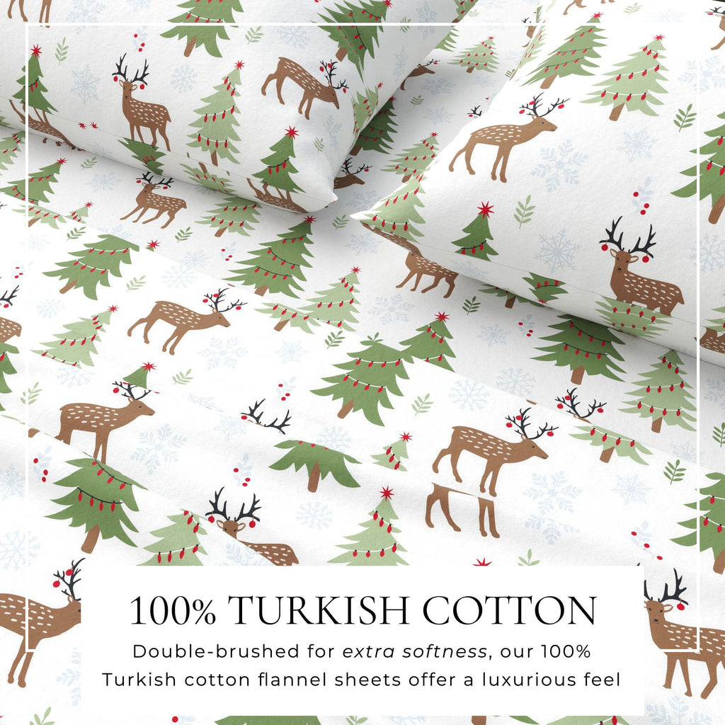 Turkish Cotton Flannel Sheet Sets - Boulder Collection