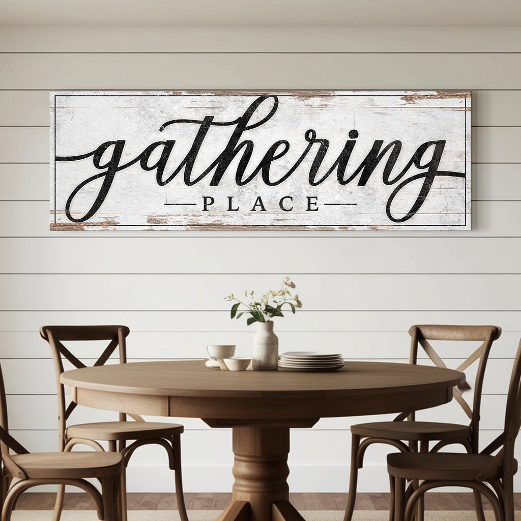 Gathering Place - Kitchen Sign