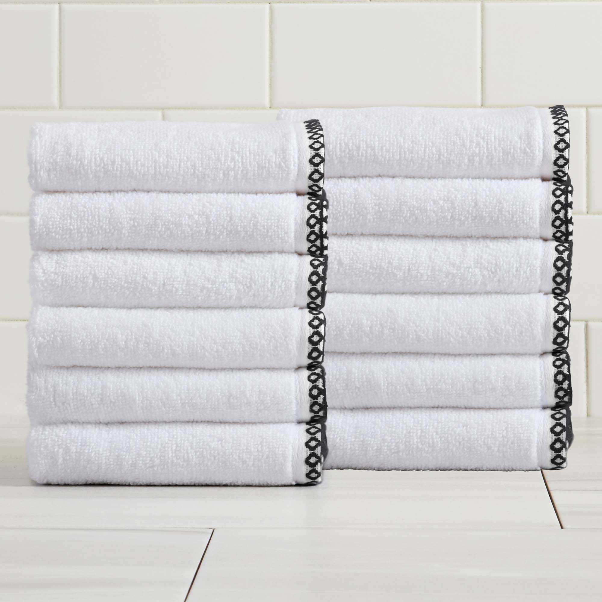 Cotton Border-Stitched Set - Valery Collection